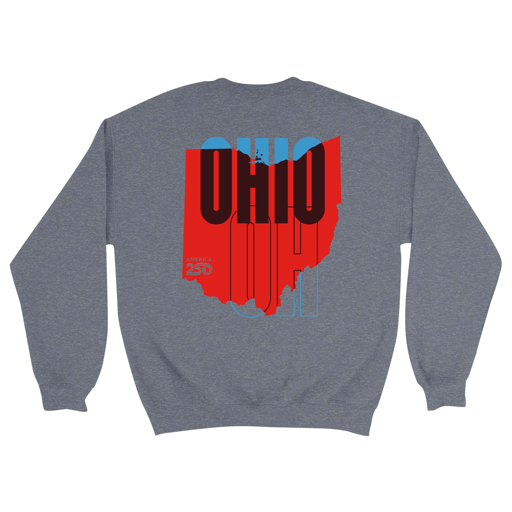 Unisex Medium Dark Ash Crewneck Sweatshirt