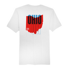 Mens Medium White Short Sleeve Tee