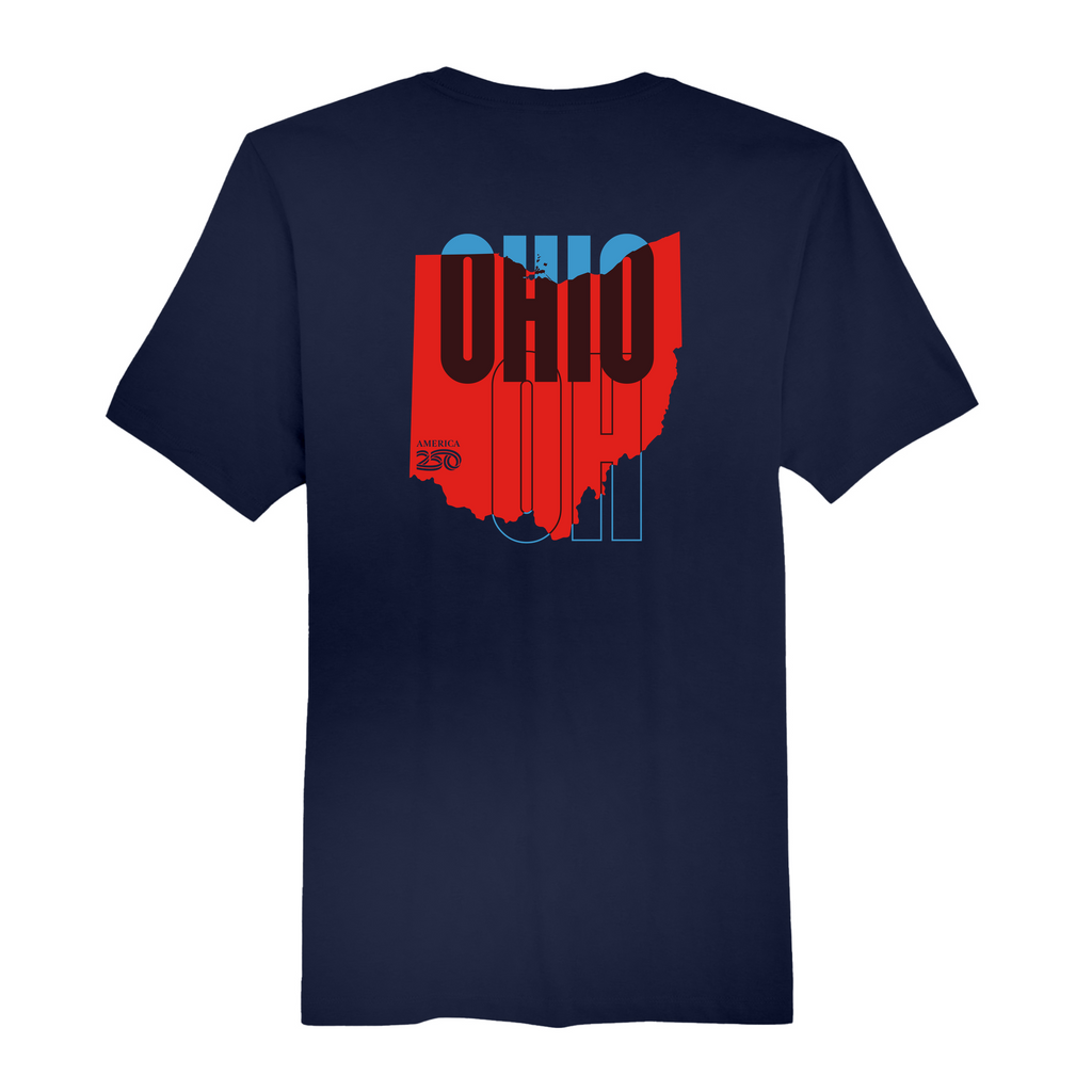 Mens Medium Navy Short Sleeve Tee