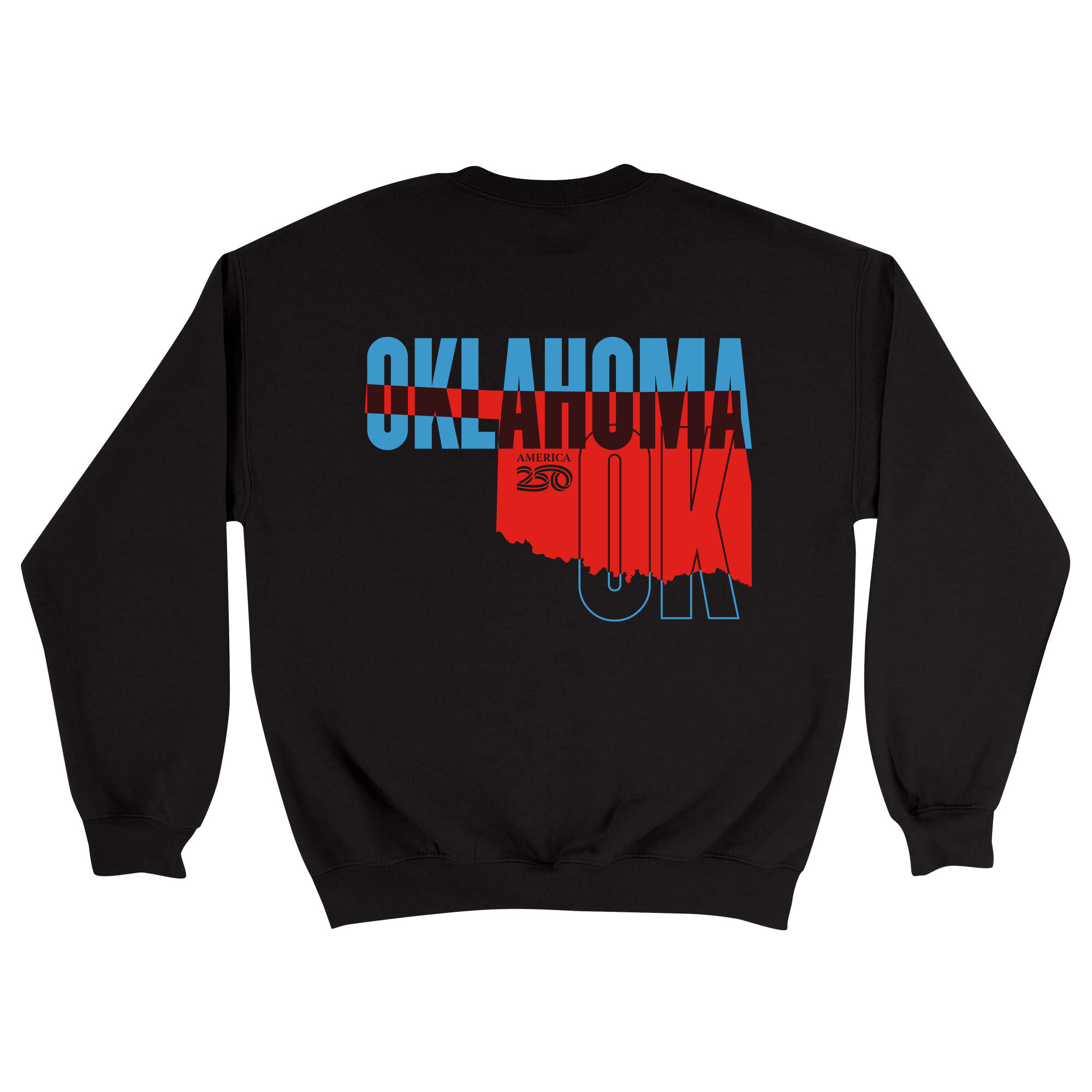 Unisex Medium Black Crewneck Sweatshirt