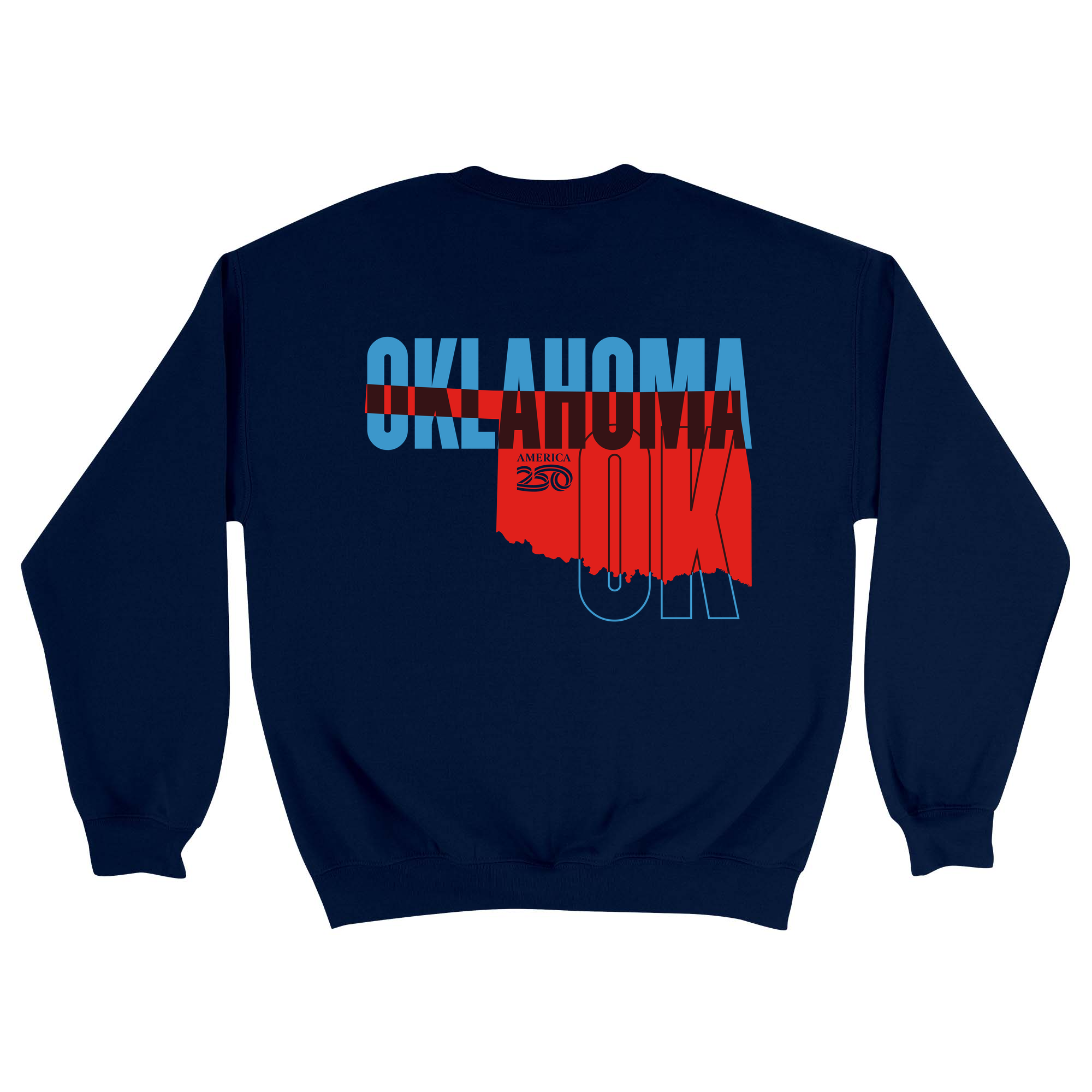 Unisex Medium Navy Crewneck Sweatshirt