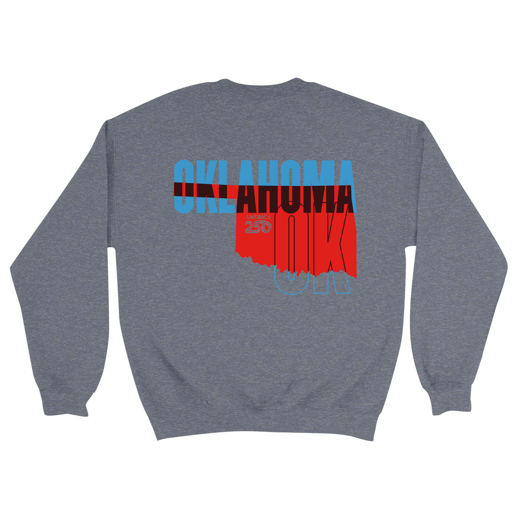 Unisex Medium Dark Ash Crewneck Sweatshirt