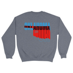 Unisex Medium Dark Ash Crewneck Sweatshirt