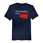 Mens Medium Navy Short Sleeve Tee