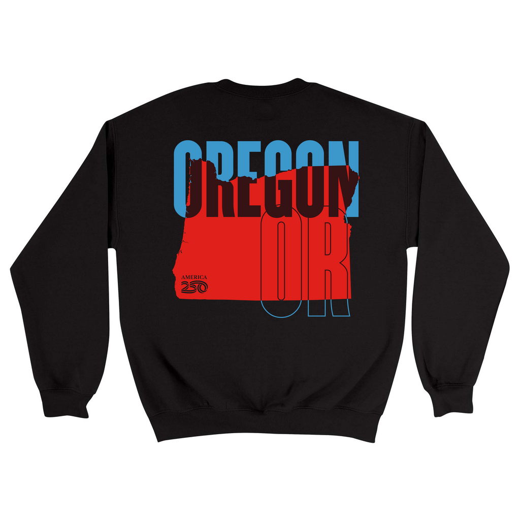 Unisex Medium Black Crewneck Sweatshirt