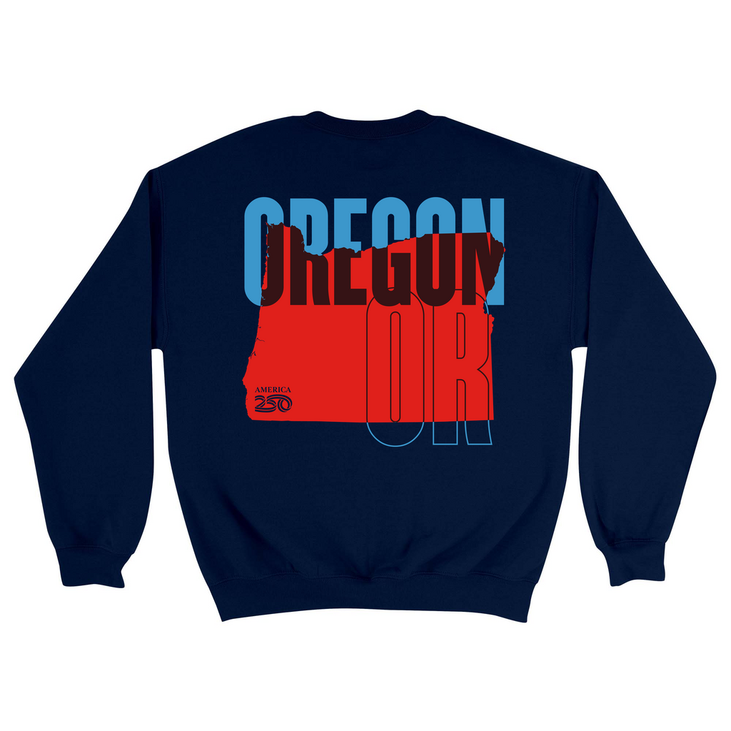 Unisex Medium Navy Crewneck Sweatshirt