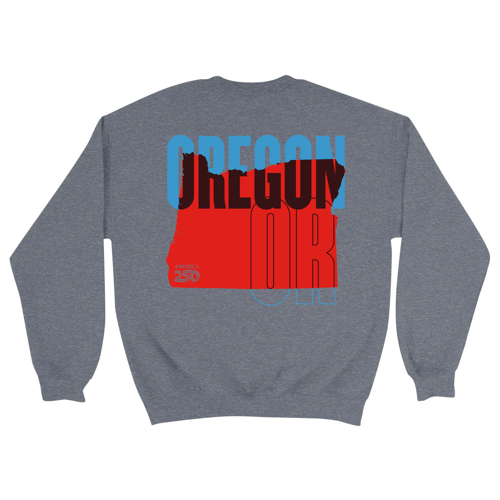 Unisex Medium Dark Ash Crewneck Sweatshirt