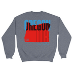 Unisex Medium Dark Ash Crewneck Sweatshirt