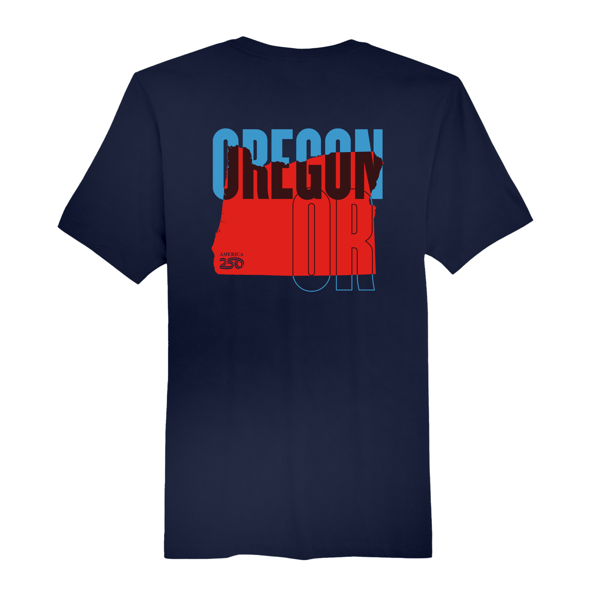 Mens Medium Navy Short Sleeve Tee