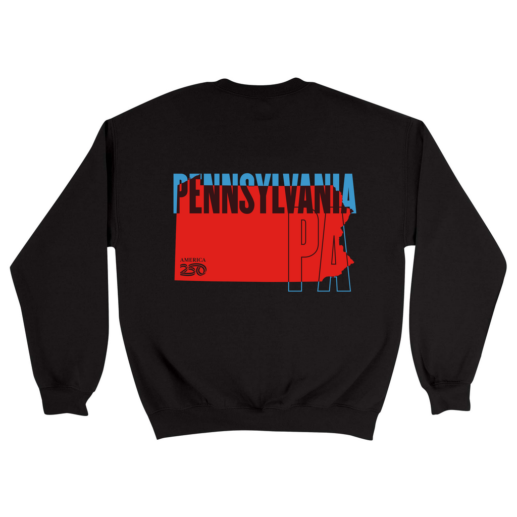 Unisex Medium Black Crewneck Sweatshirt
