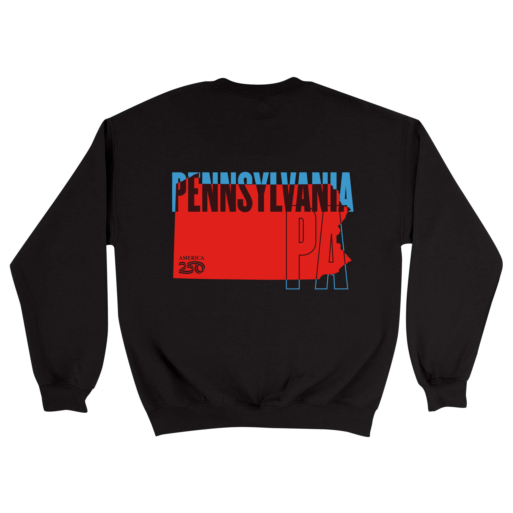 Unisex Medium Black Crewneck Sweatshirt