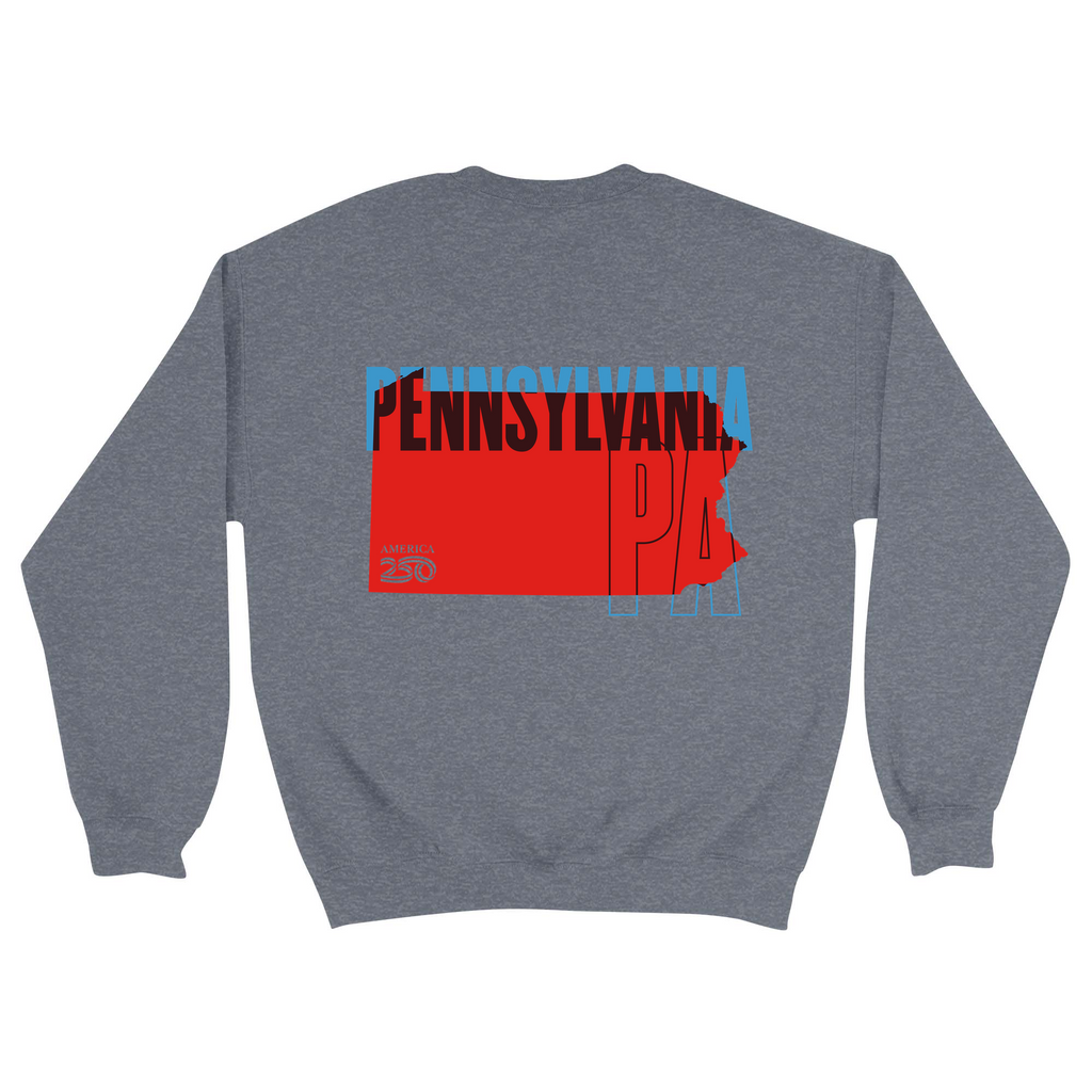 Unisex Medium Dark Ash Crewneck Sweatshirt