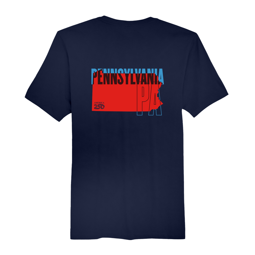 Mens Medium Navy Short Sleeve Tee