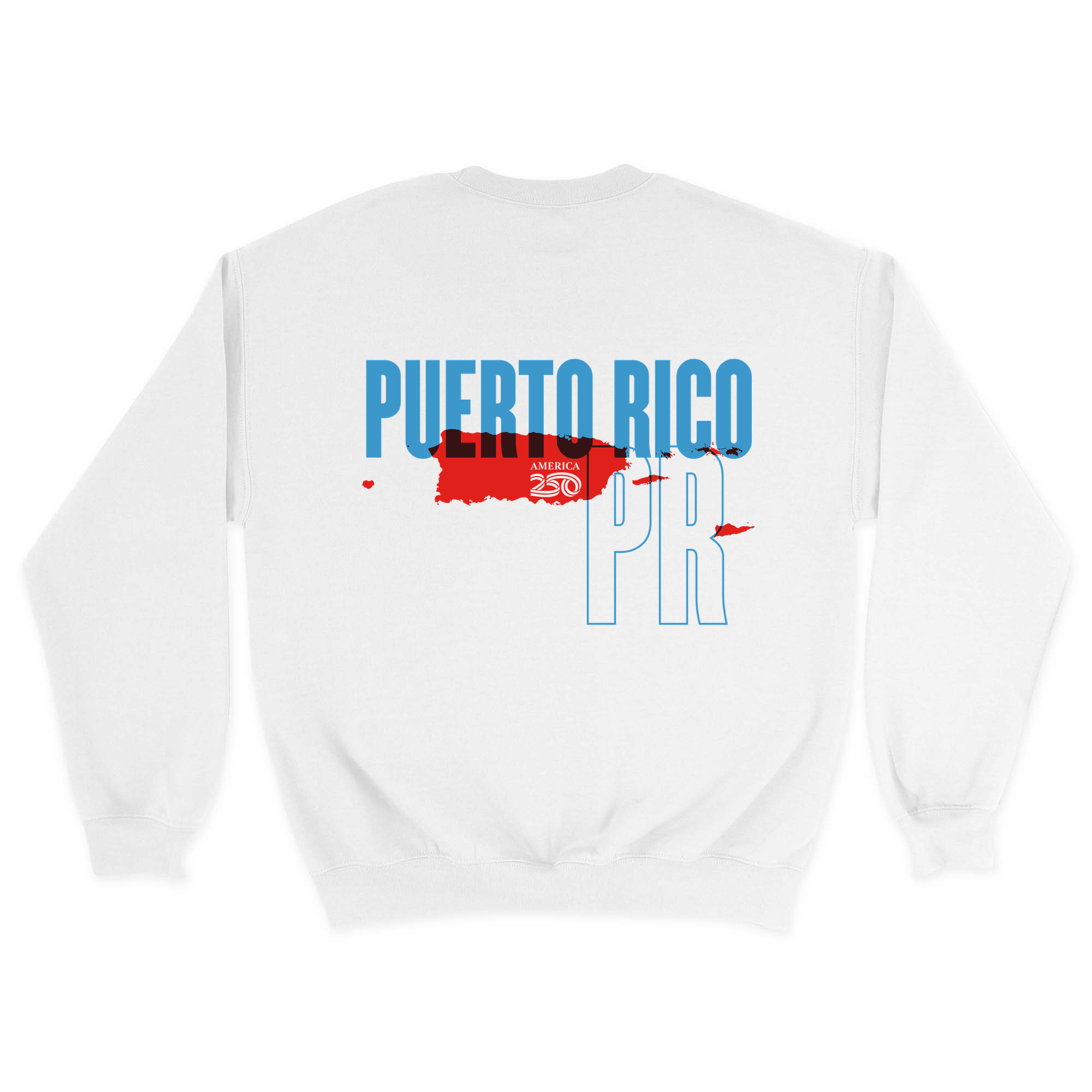 Unisex Medium White Crewneck Sweatshirt