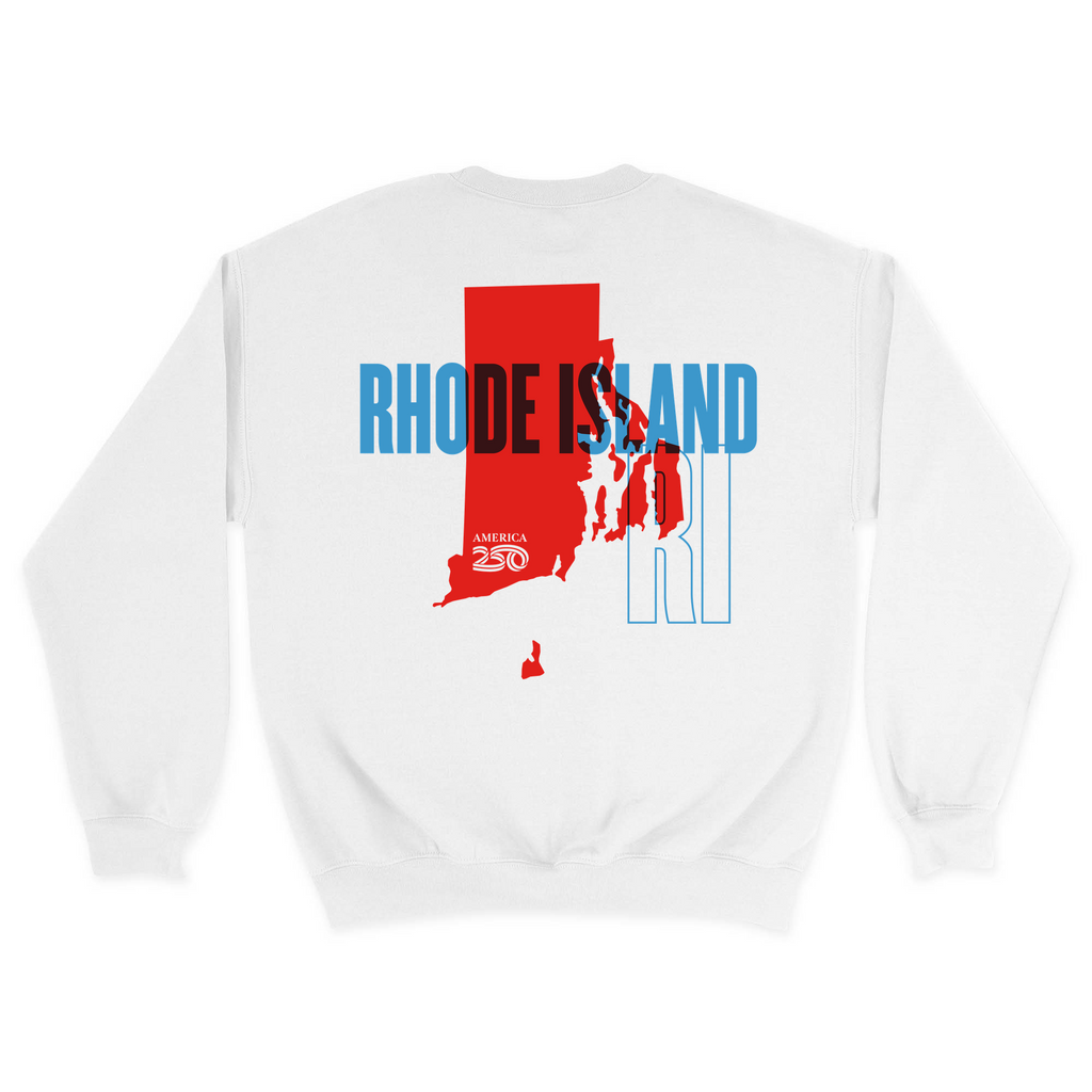 Unisex Medium White Crewneck Sweatshirt