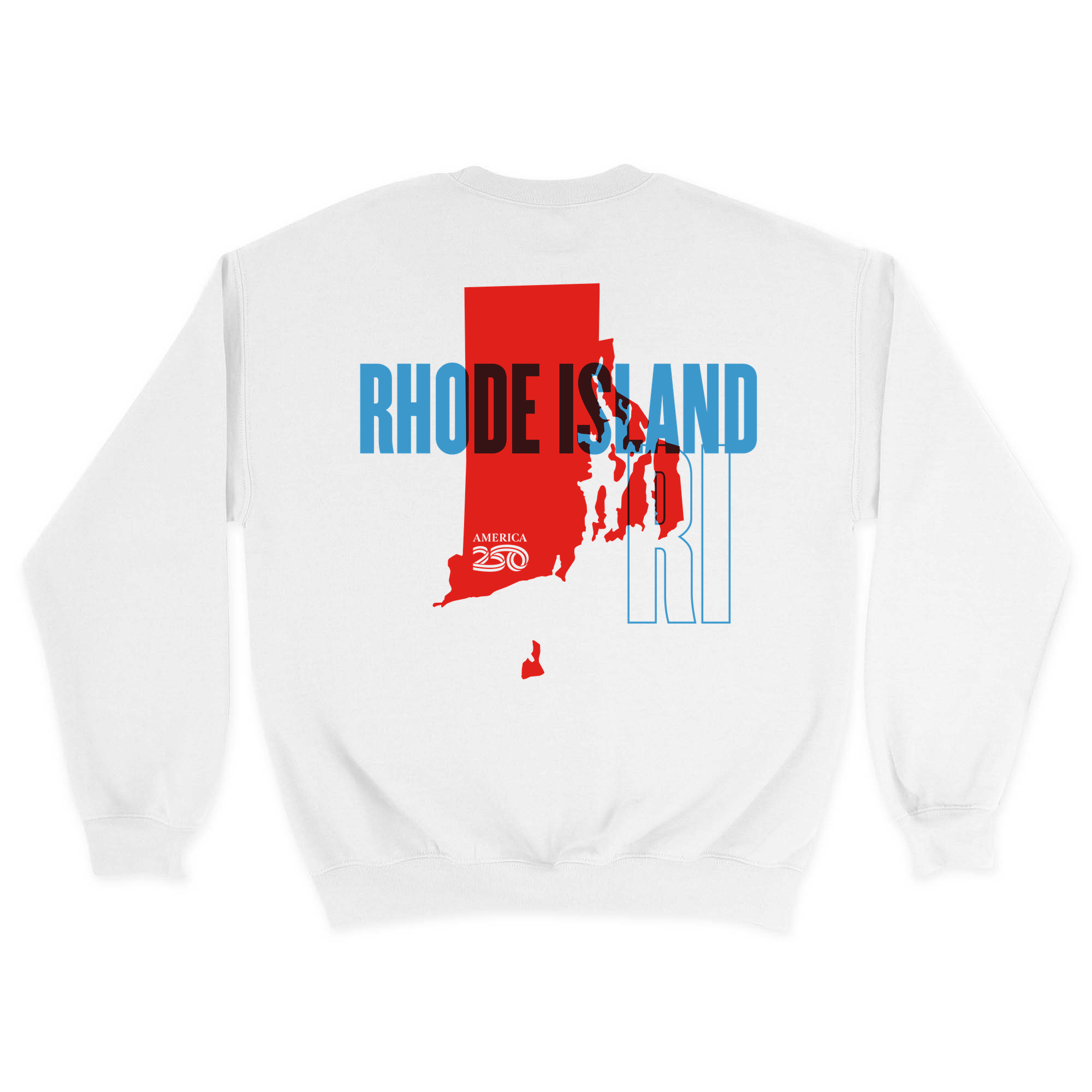 Unisex Medium White Crewneck Sweatshirt