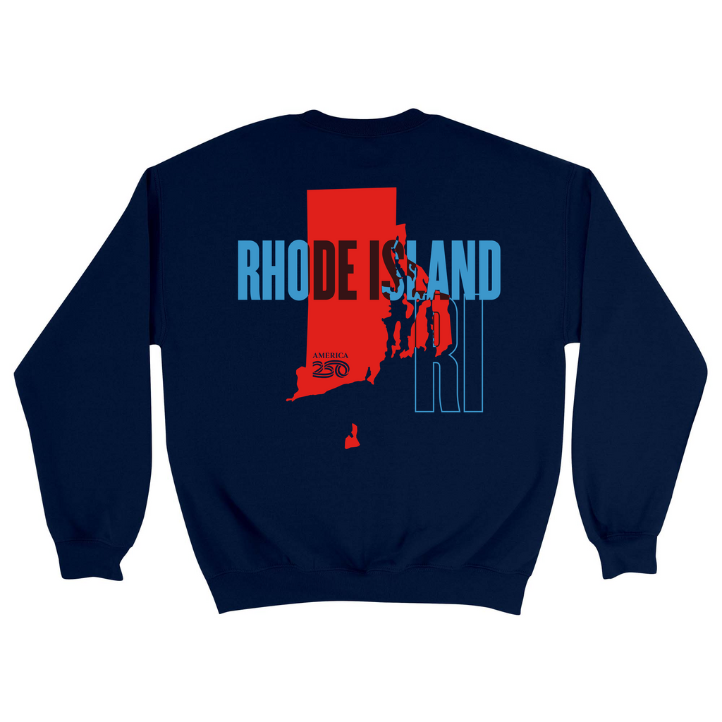 Unisex Medium Navy Crewneck Sweatshirt
