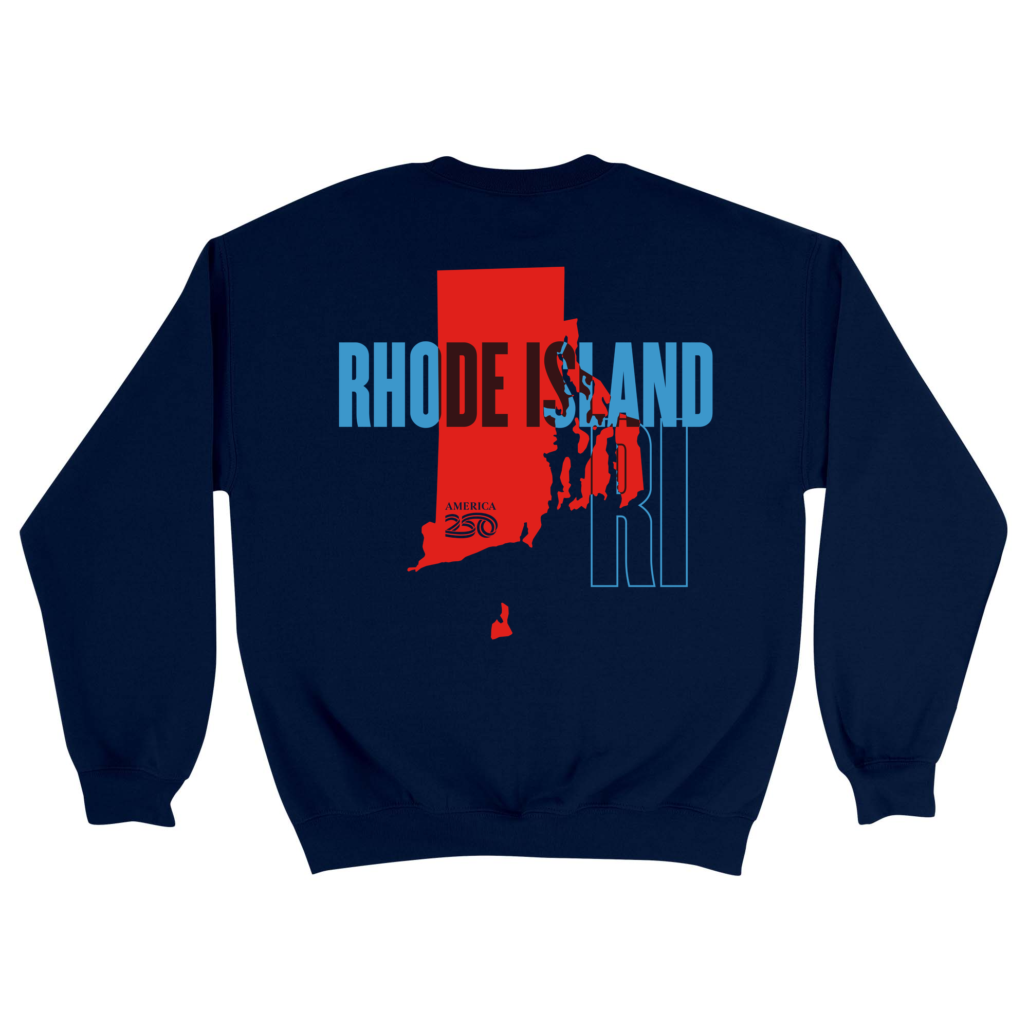 Unisex Medium Navy Crewneck Sweatshirt