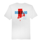 Mens Medium White Short Sleeve Tee