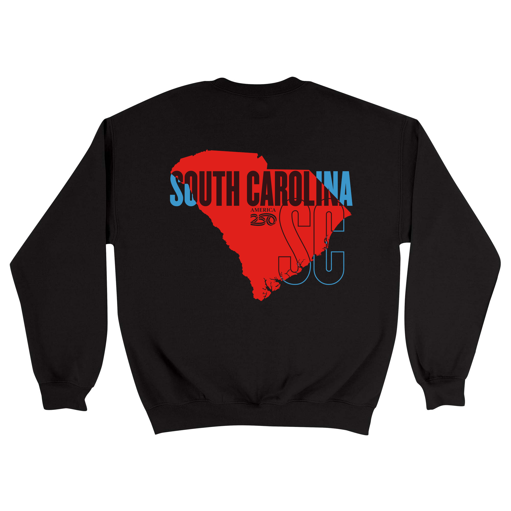 Unisex Medium Black Crewneck Sweatshirt