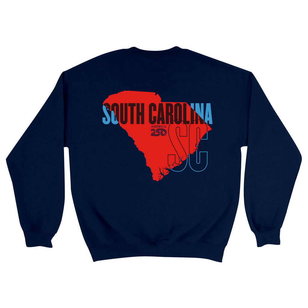 Unisex Medium Navy Crewneck Sweatshirt