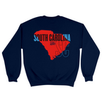 Unisex Medium Navy Crewneck Sweatshirt