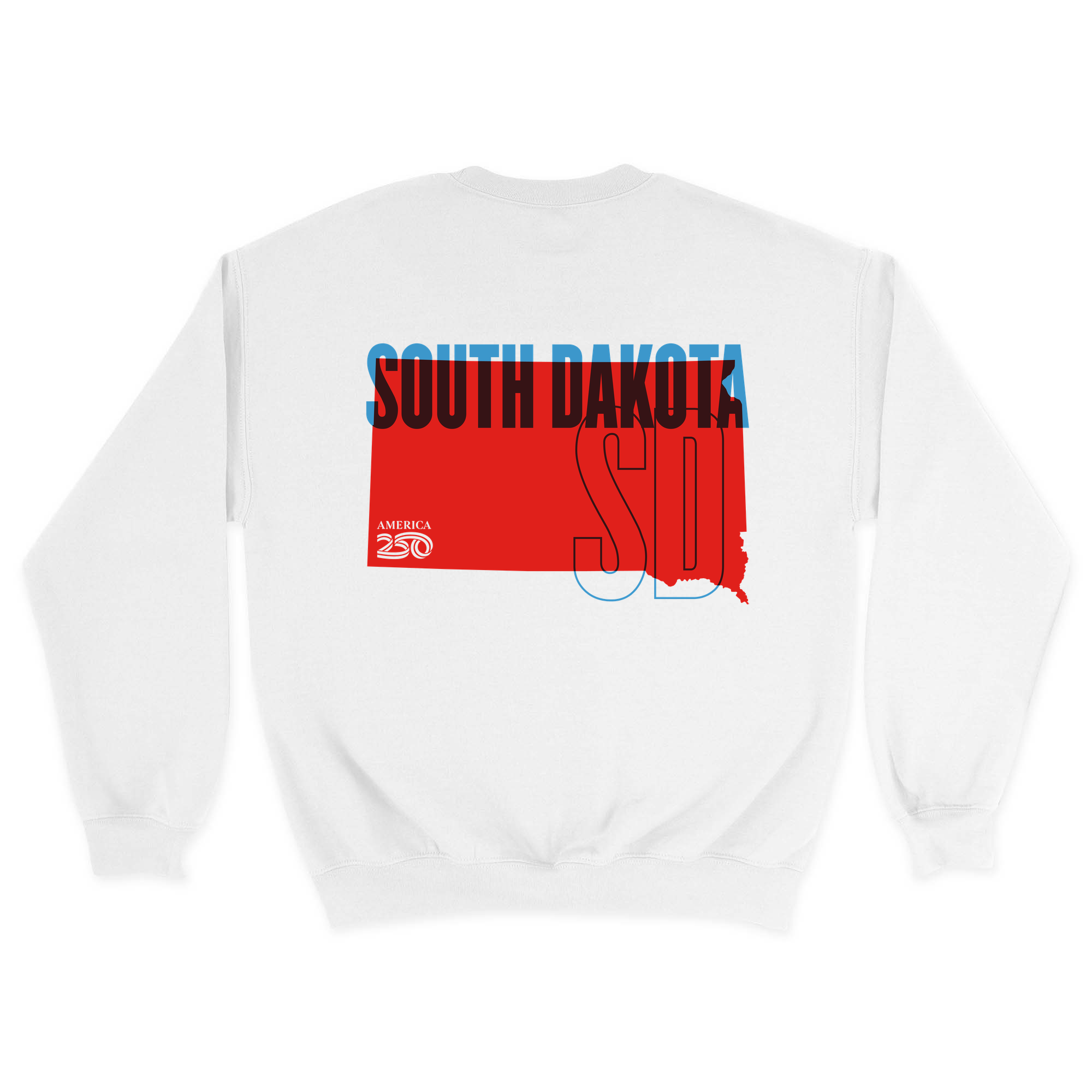 Unisex Medium White Crewneck Sweatshirt