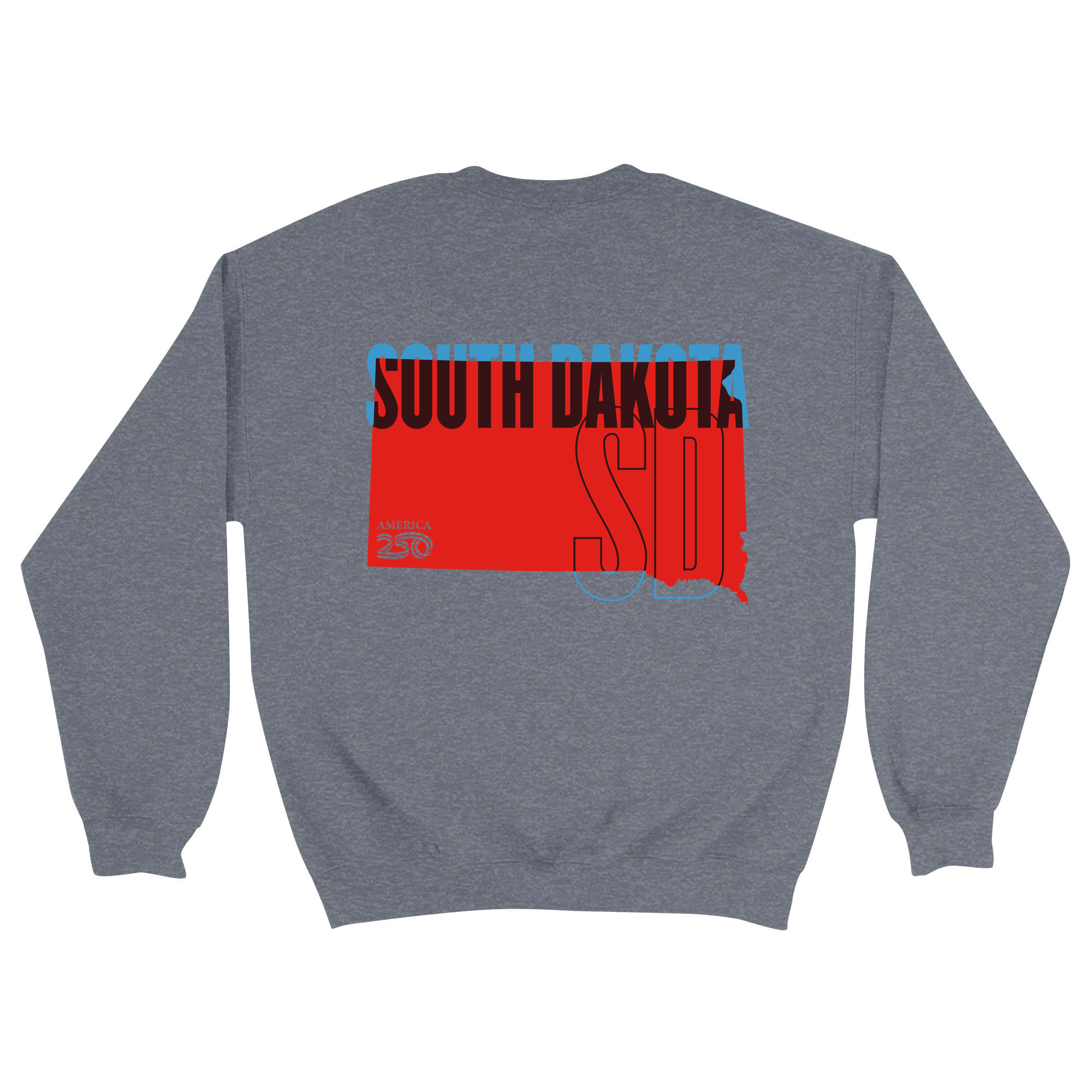 Unisex Medium Dark Ash Crewneck Sweatshirt