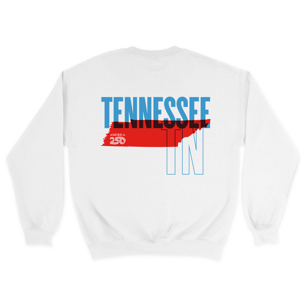 Unisex Medium White Crewneck Sweatshirt