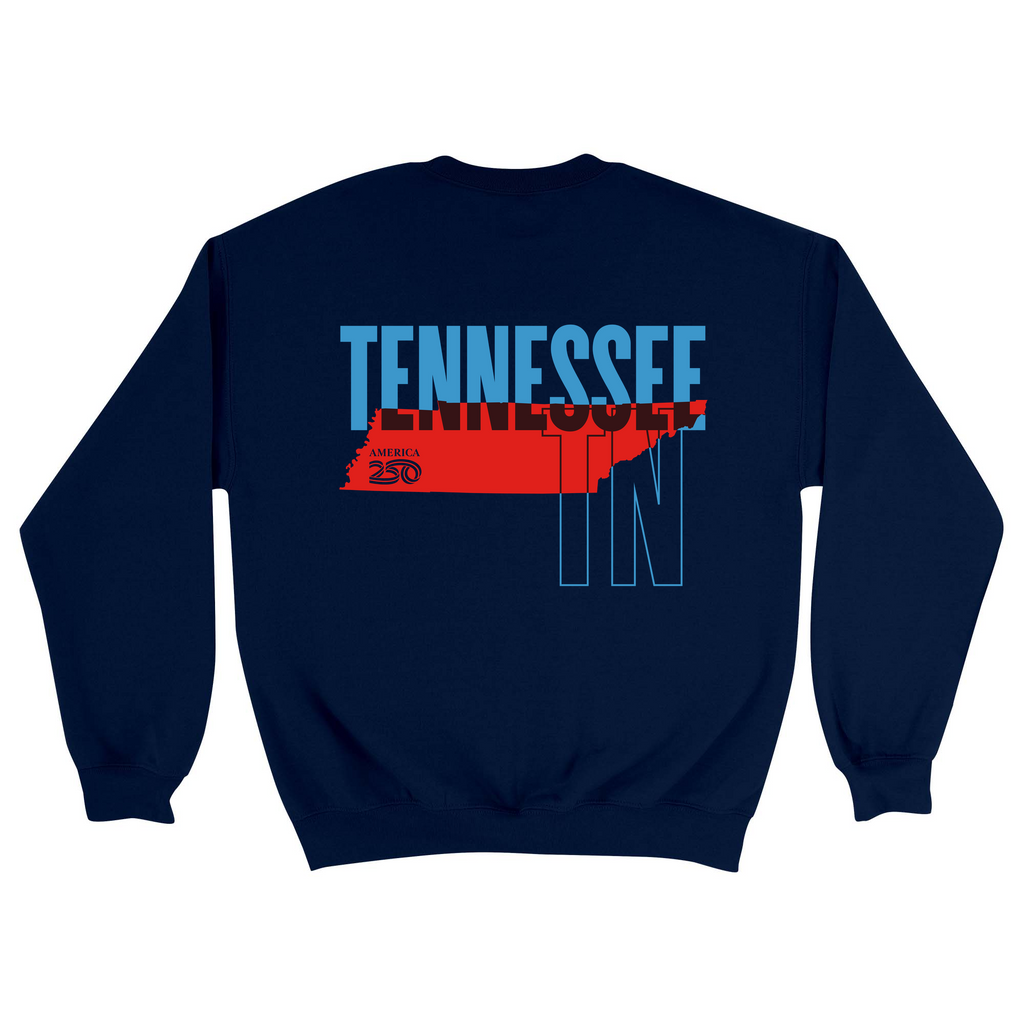 Unisex Medium Navy Crewneck Sweatshirt