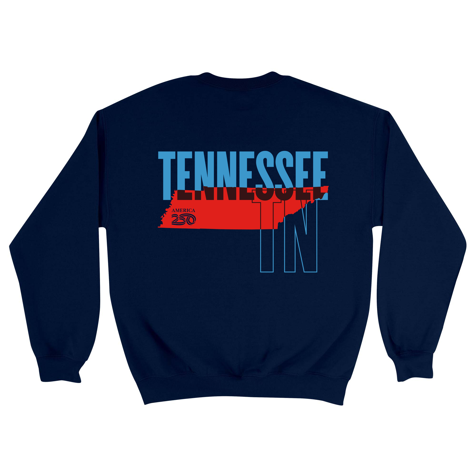 Unisex Medium Navy Crewneck Sweatshirt