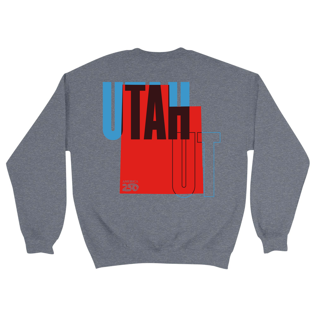 Unisex Medium Dark Ash Crewneck Sweatshirt