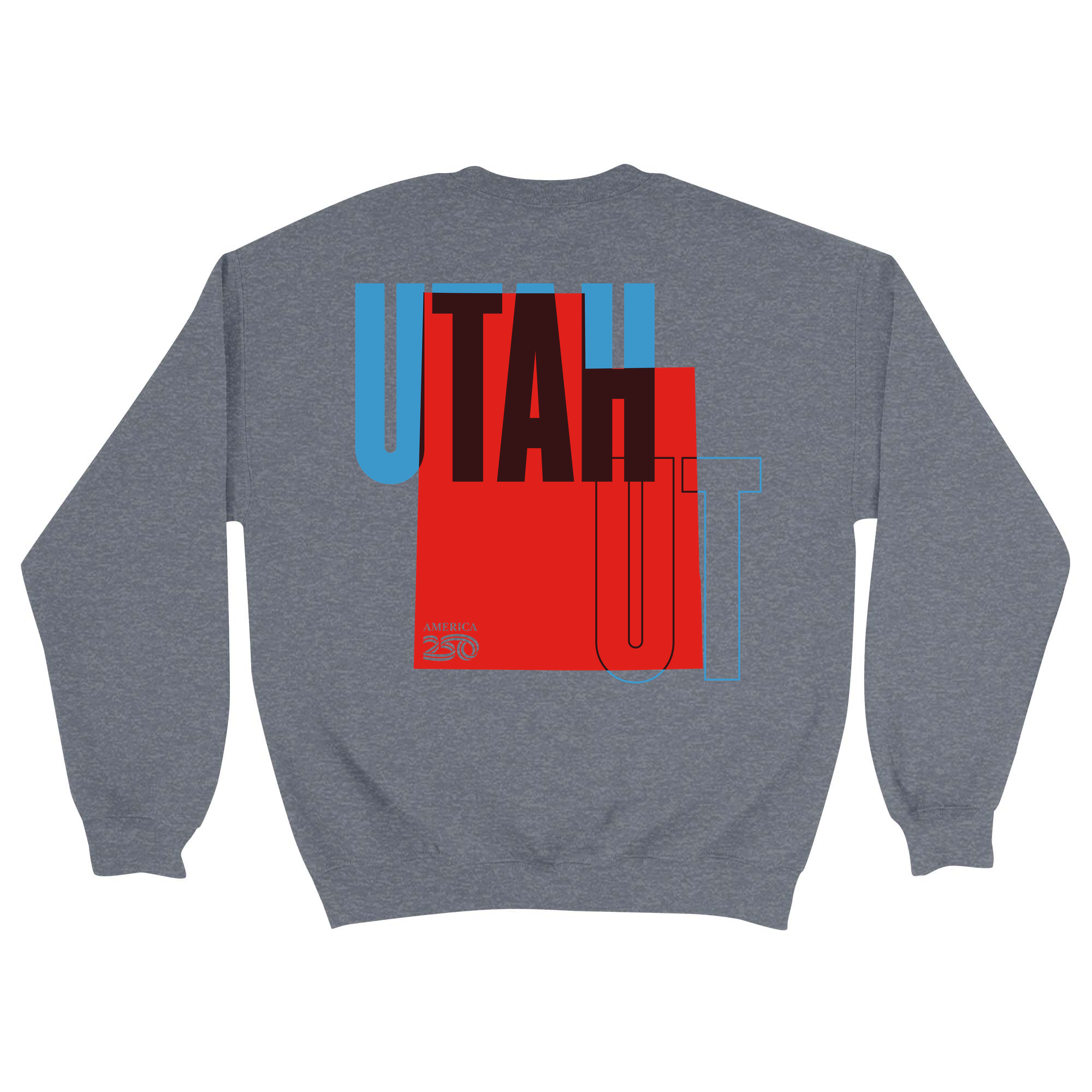 Unisex Medium Dark Ash Crewneck Sweatshirt