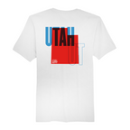Mens Medium White Short Sleeve Tee