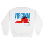 Unisex Medium White Crewneck Sweatshirt