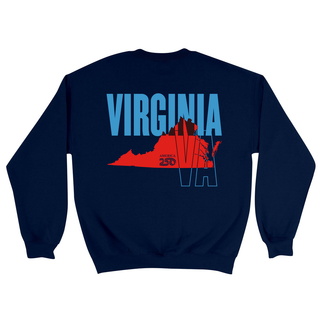 Unisex Medium Navy Crewneck Sweatshirt