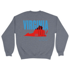 Unisex Medium Dark Ash Crewneck Sweatshirt