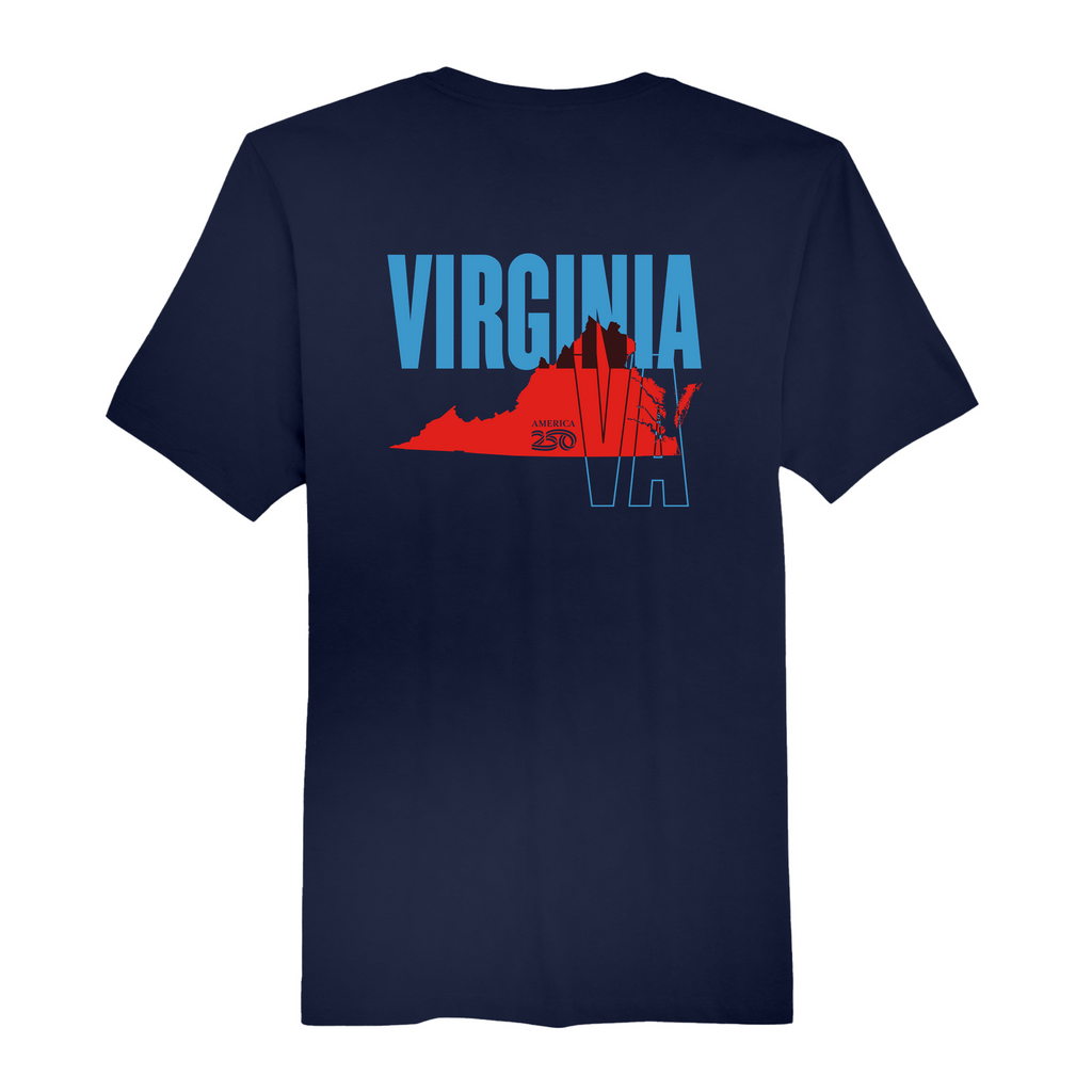 Mens Medium Navy Short Sleeve Tee