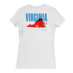 Womens Medium White Women's Short Sleeve Tee