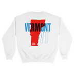Unisex Medium White Crewneck Sweatshirt