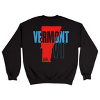 Unisex Medium Black Crewneck Sweatshirt