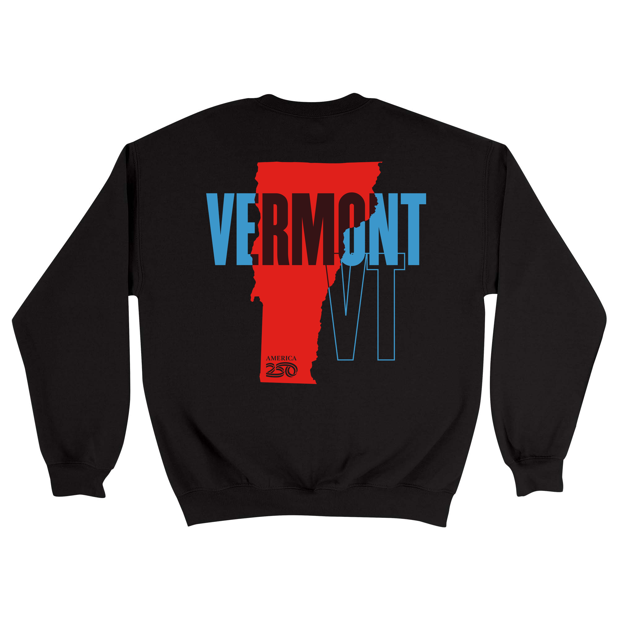 Unisex Medium Black Crewneck Sweatshirt