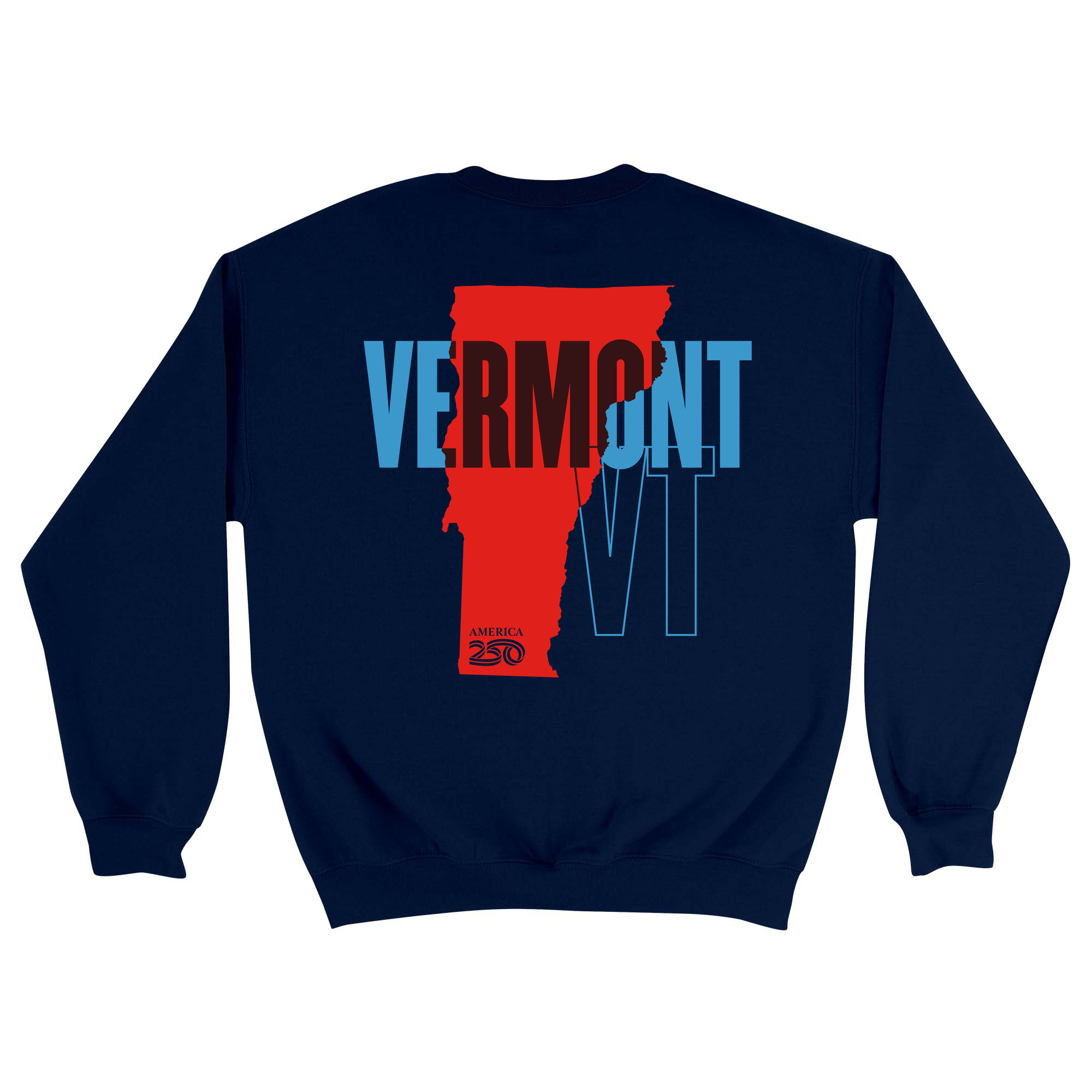 Unisex Medium Navy Crewneck Sweatshirt