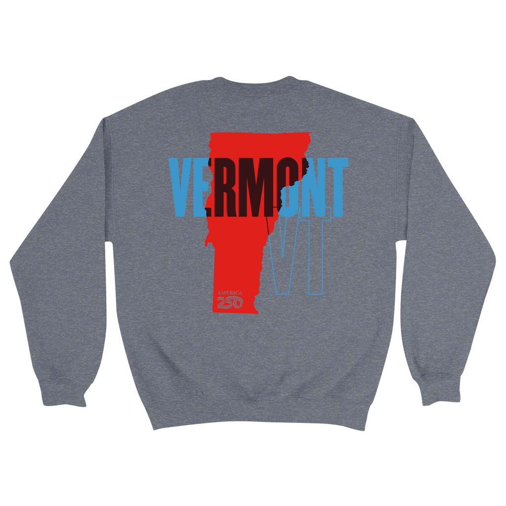 Unisex Medium Dark Ash Crewneck Sweatshirt