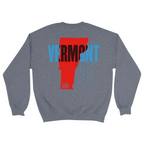Unisex Medium Dark Ash Crewneck Sweatshirt