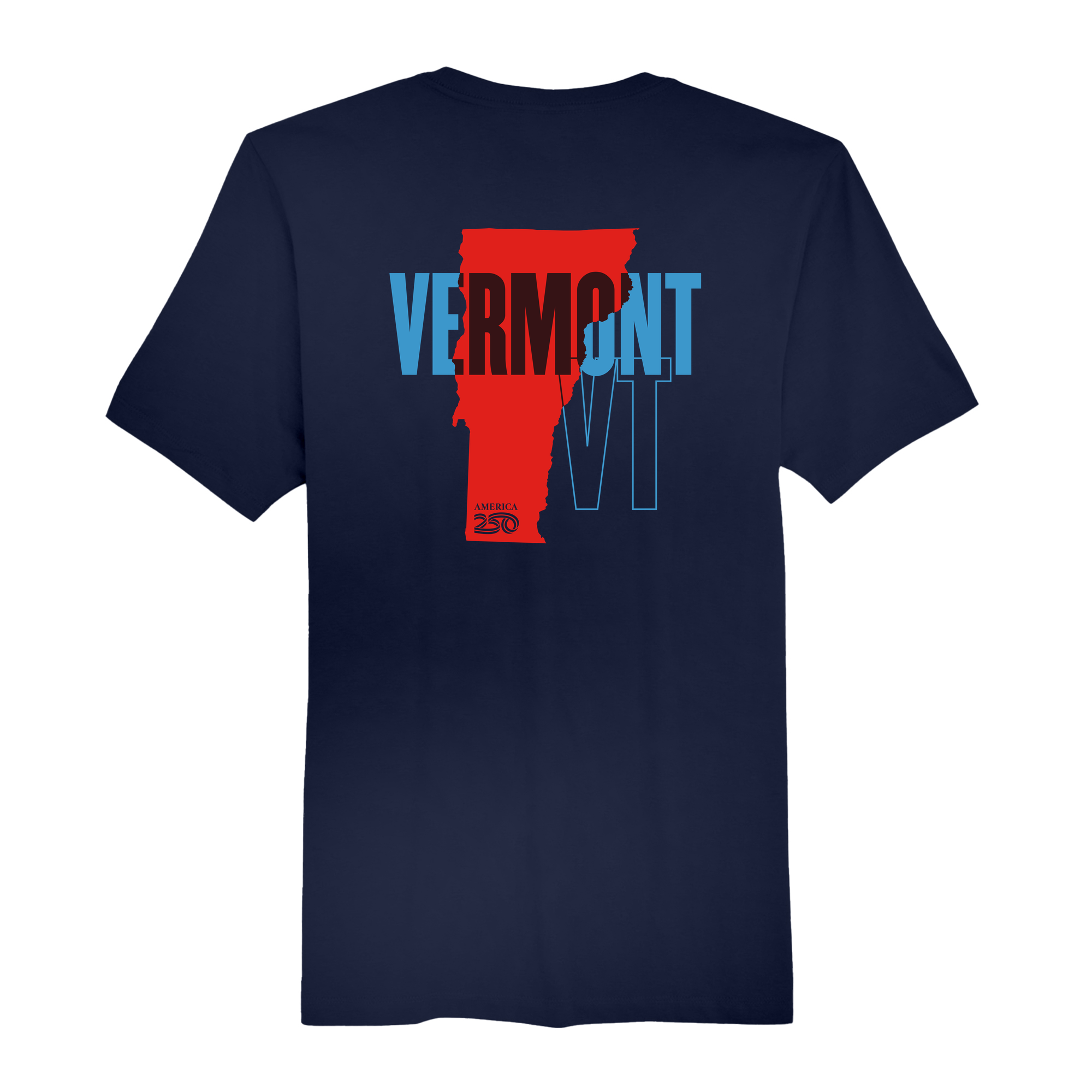 Mens Medium Navy Short Sleeve Tee