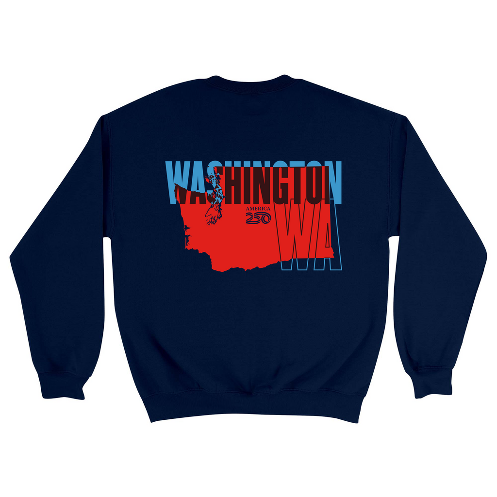 Unisex Medium Navy Crewneck Sweatshirt