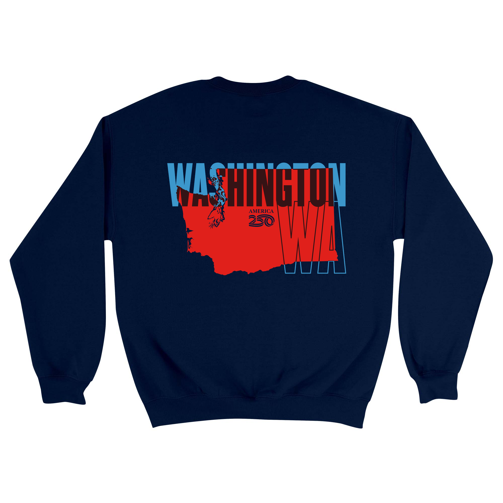 Unisex Medium Navy Crewneck Sweatshirt