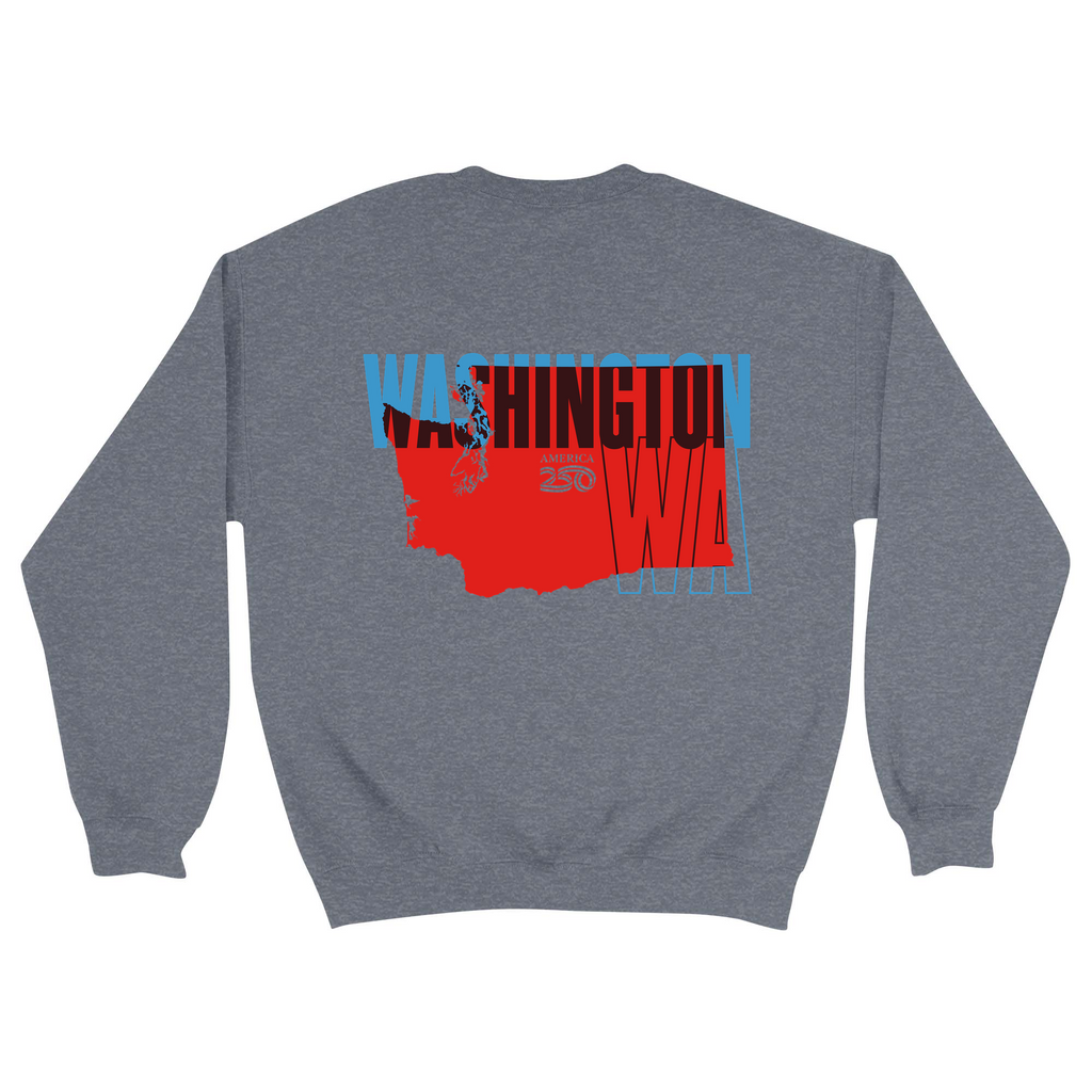 Unisex Medium Dark Ash Crewneck Sweatshirt