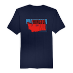 Mens Medium Navy Short Sleeve Tee